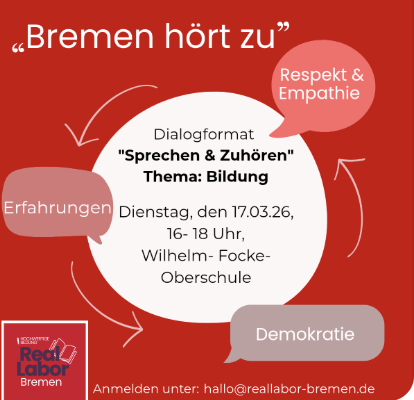 RealLabor Bremen. Sprechen und Zuhören in Schule